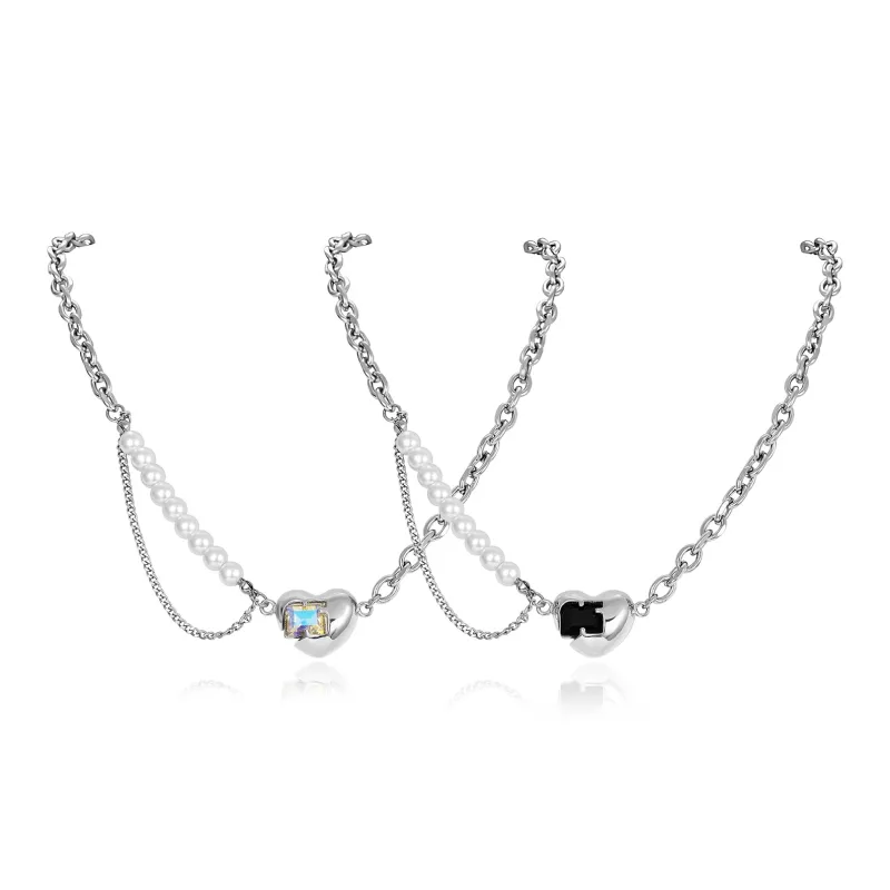 DH7 Titanium Steel Necklaces Unisex-0
