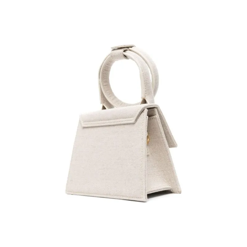 Jacquemus Le Chiquito Noeud Logo Plaque Tote Bag-1