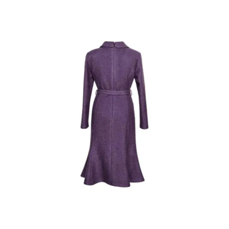 ROEYSHOUSE Long Sleeved Dresses Women's Purple-1