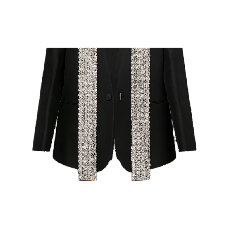 LOUIS VUITTON Business Suit Coat Women's Black-7