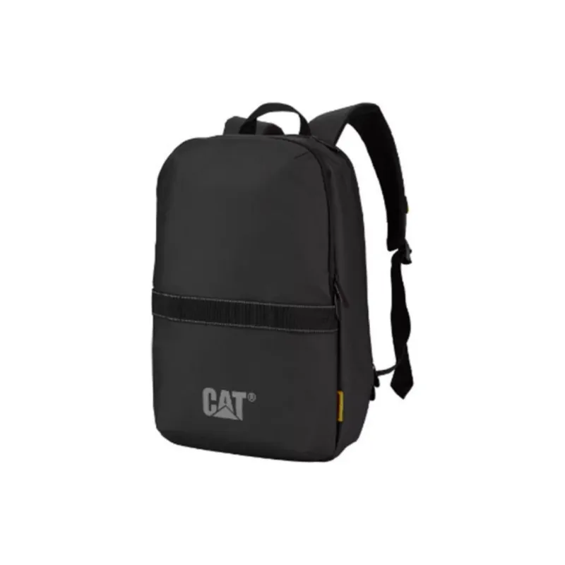 CAT PVC Laptop Bag Backpack Large Size Unisex Black-1