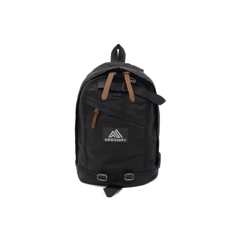GREGORY Nylon Backpack Regular Unisex Black-1