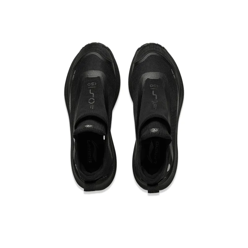 LiNing SOFT GO Anti Slip Wear Resistant Low Top Casual Shoes Men's Black-3