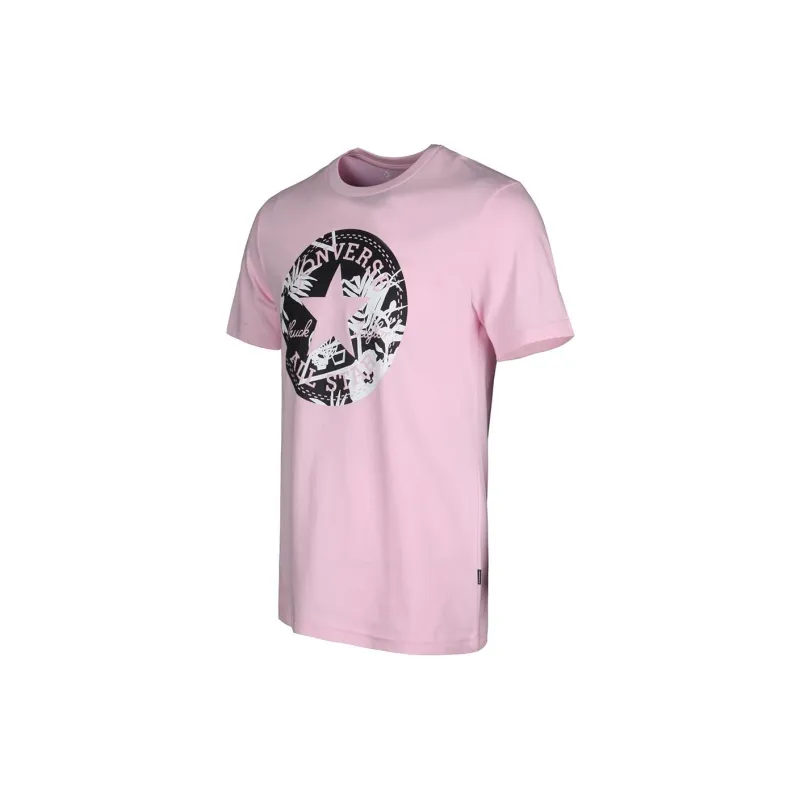 Converse CHUCK TAYLOR T Shirt Men's Pink-2