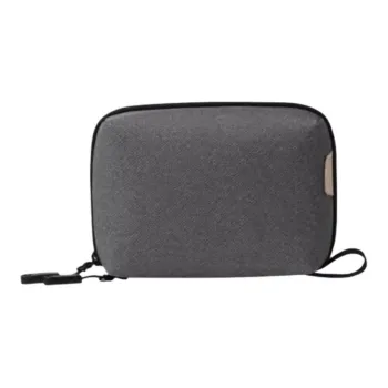 SANWA SUPPLY 300D Jacquard Fabric Storage Bag Unisex Heather Gray