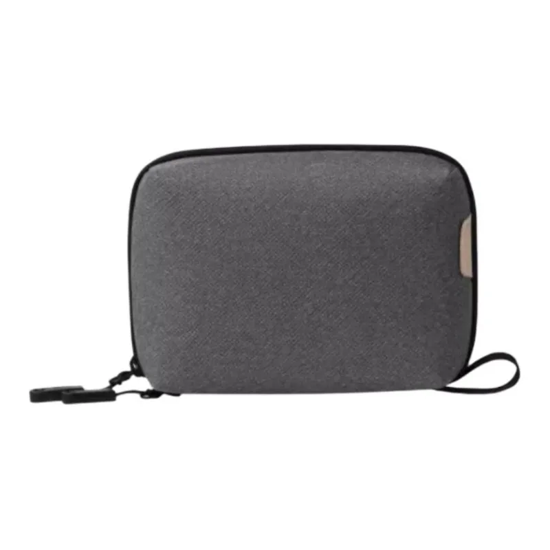 SANWA SUPPLY 300D Jacquard Fabric Storage Bag Unisex Heather Gray-0