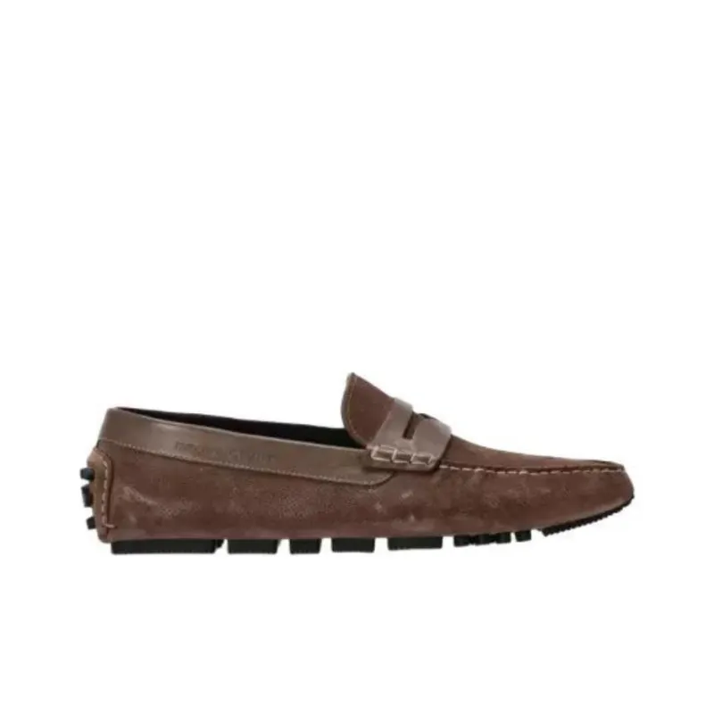EMPORIO ARMANI Beanie Shoes Men's Umber-1
