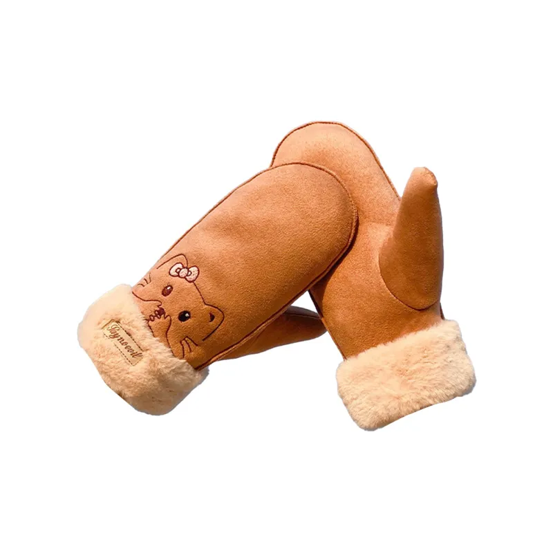 PALBAS Polyester Knit Gloves Women's-4