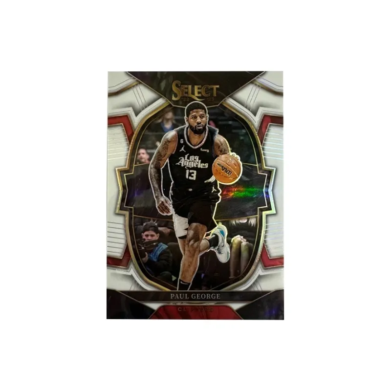 PANINI Paul George Cavaliers Select 149 White Refractor 076/149 Player Card Standard Condition Sports Cards 1 Pc-0