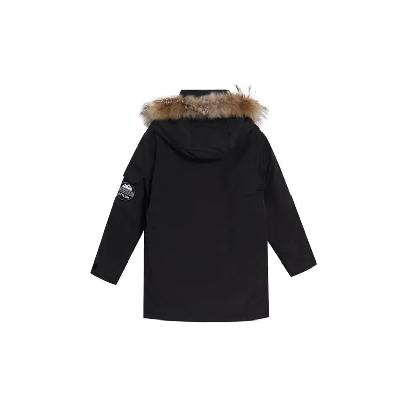PAZZO Loose Fit Cotton Workwear Parka Coat Unisex-3