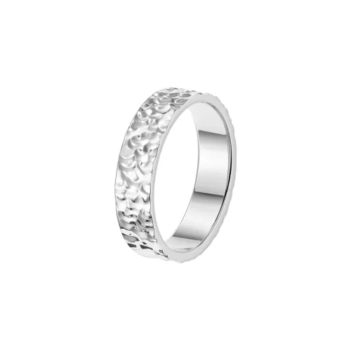 MAGICPOLE Titanium Steel Rings Unisex Silver