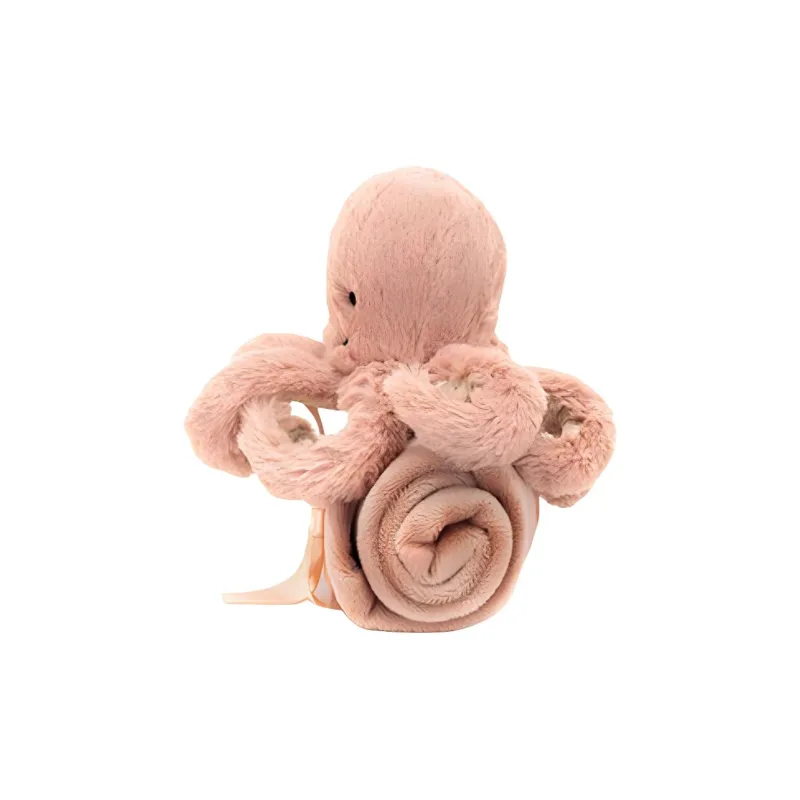 JELLYCAT Odell Octopus Soother-2