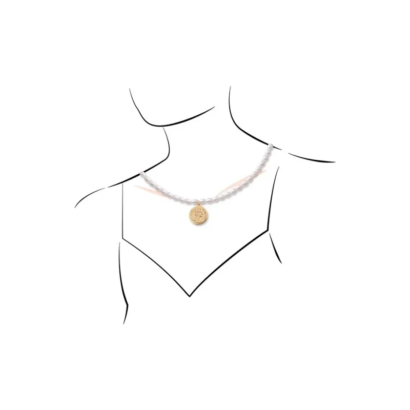 Andaozi Freshwater Pearl Necklaces Women's-4