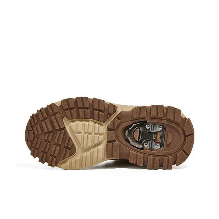 TARANIS Warm Mid Top Kids' Running Shoes Apricot/Brown Kids'-4