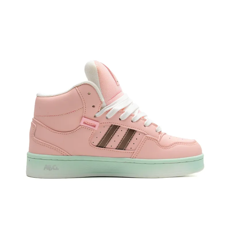 ABCIO Coverage Slip Resistant Water Resistant High Top Skateboard Shoes Unisex-52