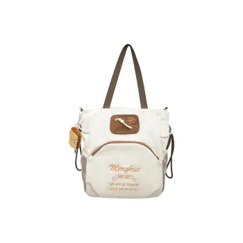 DALO Oxford Shoulder Bag Crossbody Bag Women's White/Black/Yellow/Green/Brown