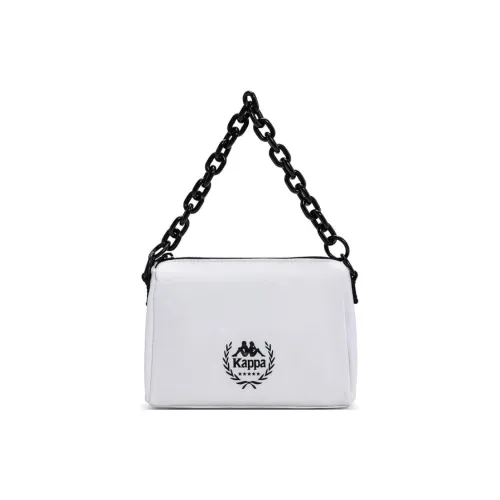 Kappa Fabric Shoulder Bag Women's White