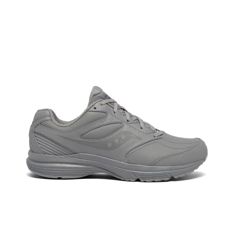 Saucony Anti-Slip Wear-Resistant Low-Top Running Shoes Men's Gray-1