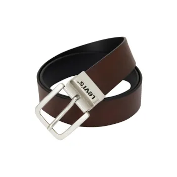 Levi’s Cow Leather Leather Belts Men's Brown -