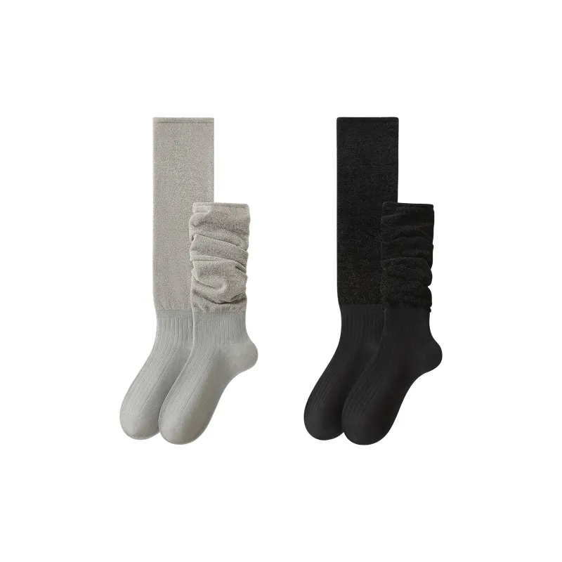 XXLLG Knee High Socks Women's 2 Pack-9
