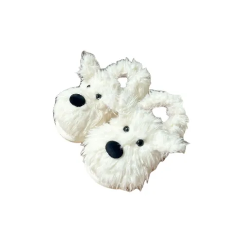 Dolls And Bears Dance Cute Highland Terrier Cartoon Slippers Doll Products