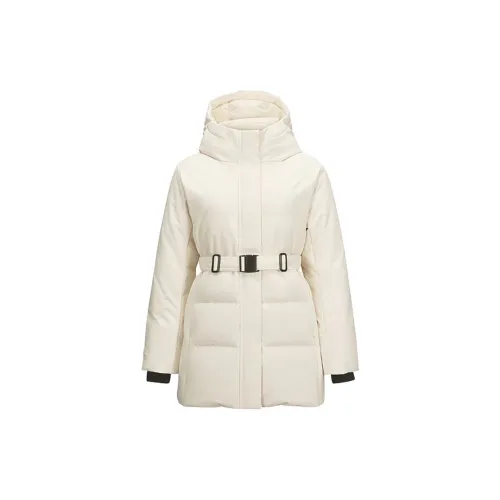 Skechers Mountain And Wild Outdoor Series FW24 Down Jacket Women's Egg White