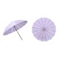 Straight Rod 16-Rib Leather Controller-Purple