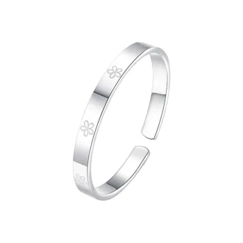 Yuanyanghuangjin 999 Fine Silver Sterling Silver Bracelets Women's