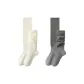 2 Pack (Ecru+Dark Gray)