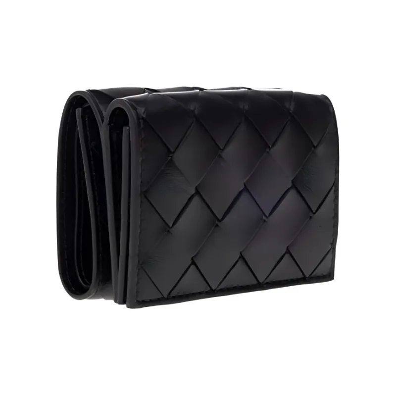 Bottega Veneta Intrecciato Tiny Tri Fold Wallet-1