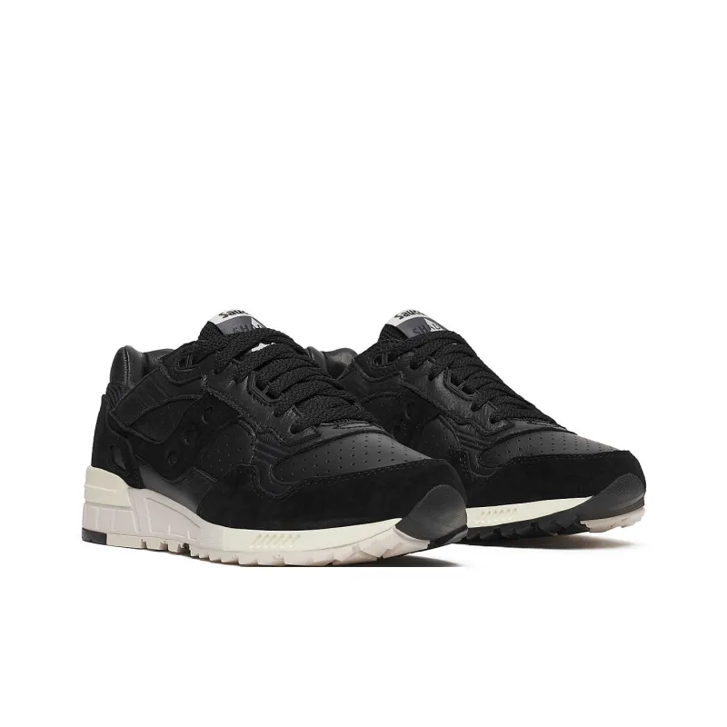 Saucony Shadow 5000 Premium Black Leather-2