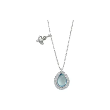 Vegetarian Zircon Necklaces Unisex