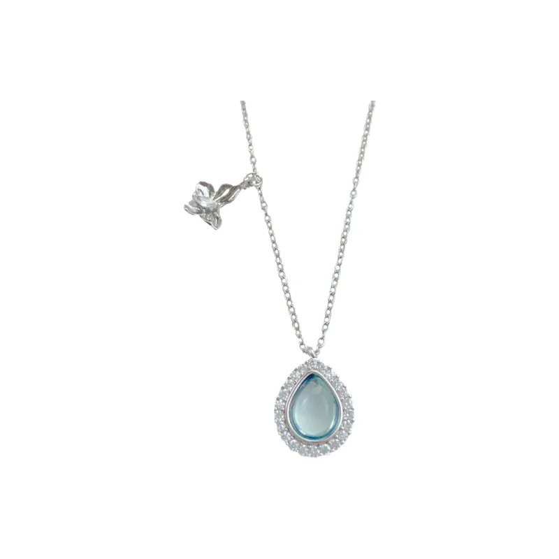 Vegetarian Zircon Necklaces Unisex-0