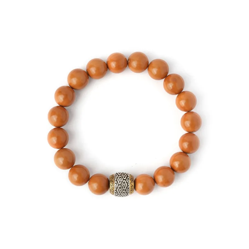 XIAOLIUJADE Monkey Head Walnut Bracelets Men's-0