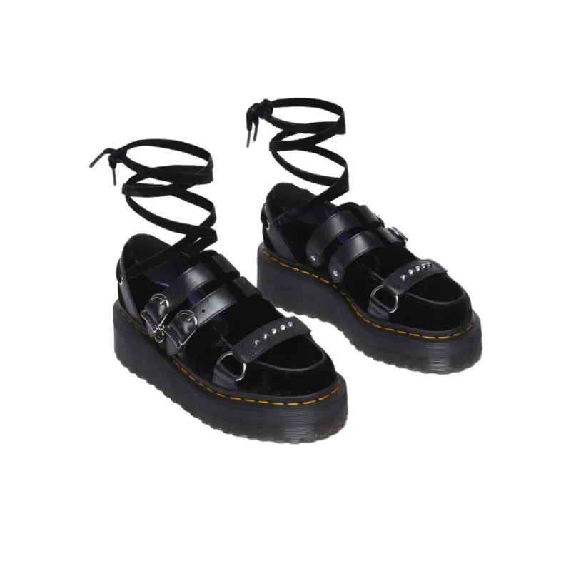 Dr.Martens WDN Casual Single Shoes Women's Black-2