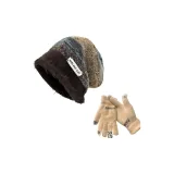 Dark Coffee+Random Color Glove