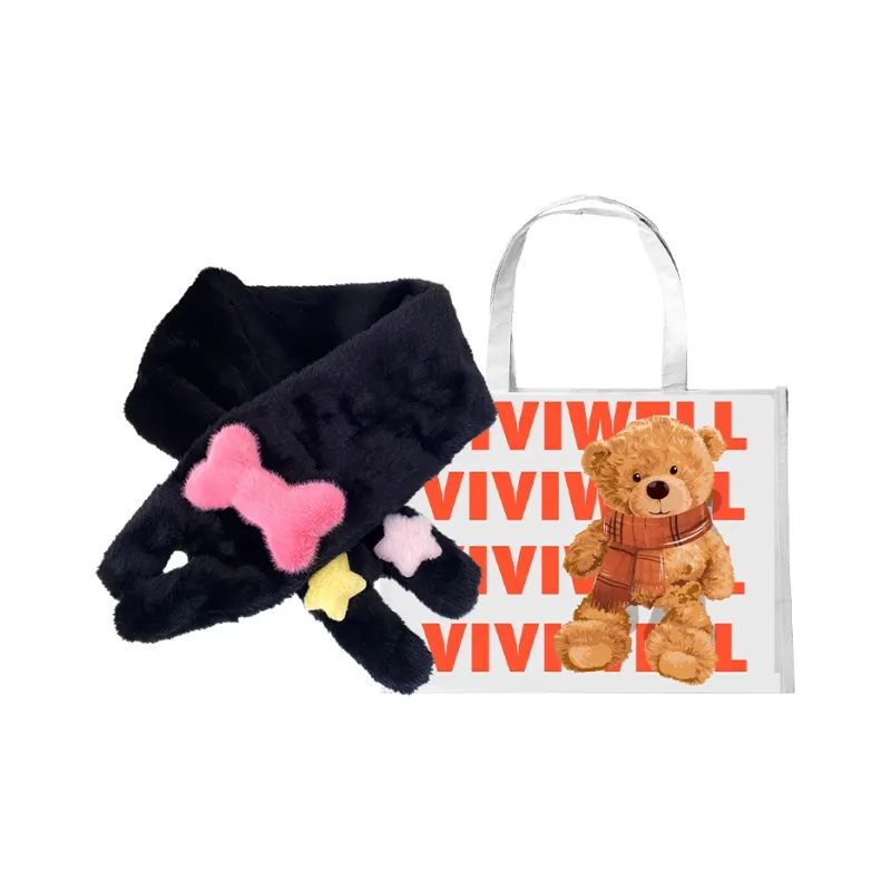VIVIWELL Knit Scarves Women's-10