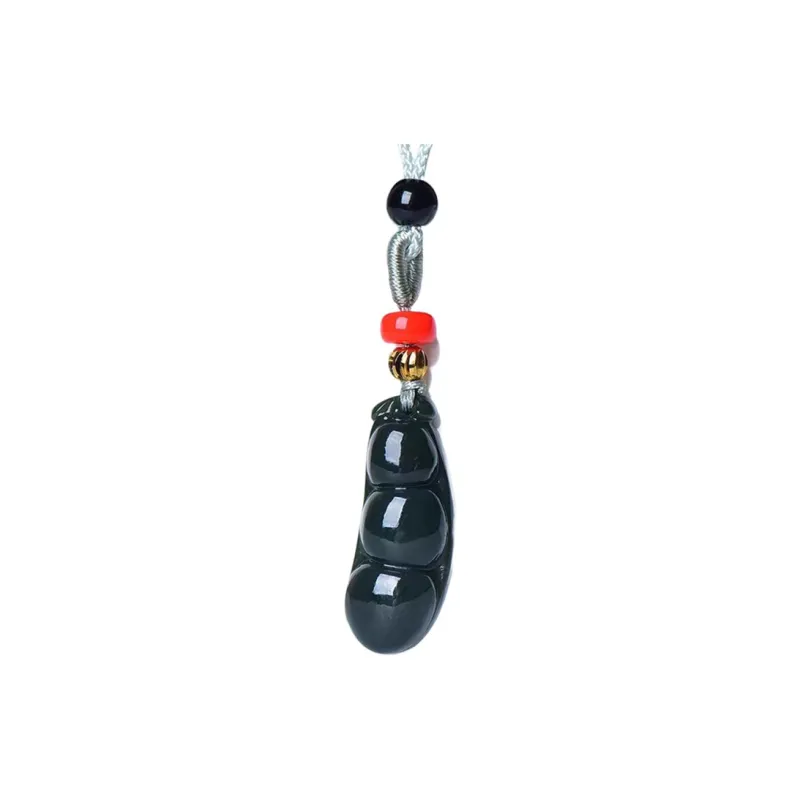 Cuizu Hetian Jade Necklaces Green Jade Unisex-0