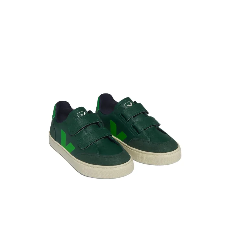 VEJA V-12 Low-Top Kids' Skateboarding Shoes Green Kids'-2