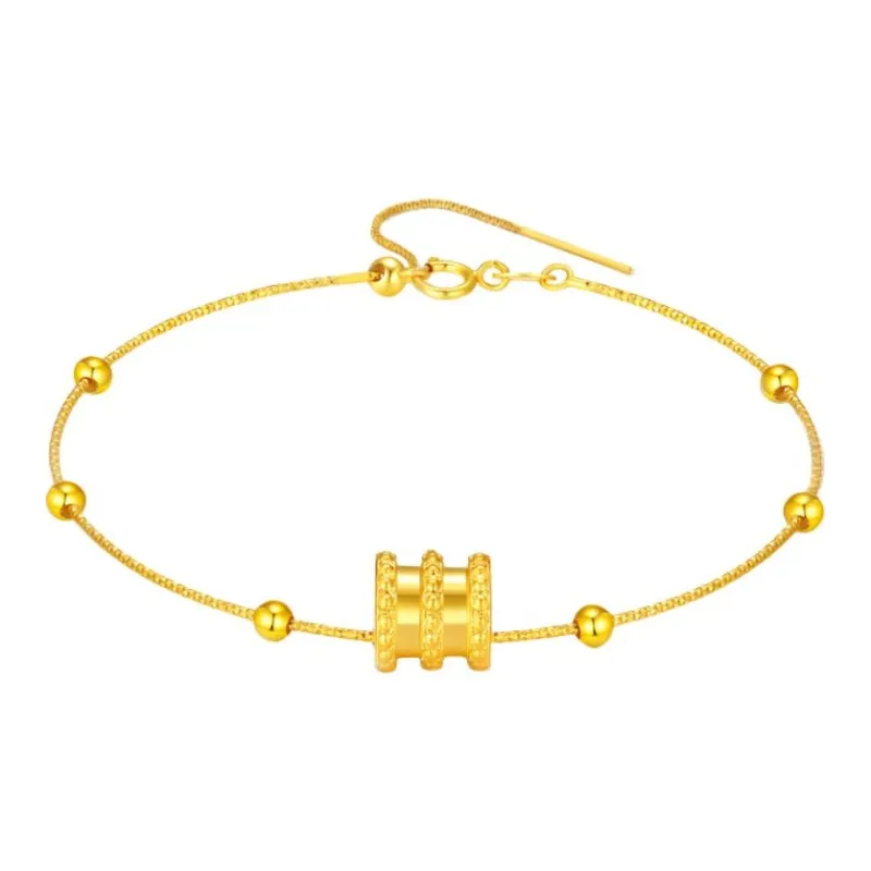 Lao Feng Xiang Gold Bracelet Women's-1