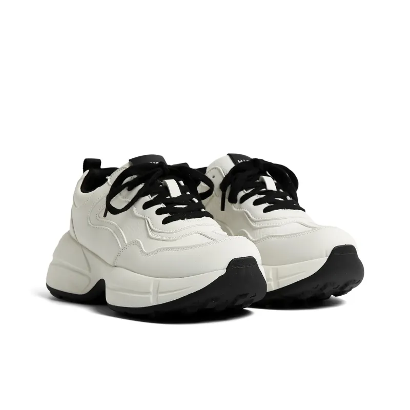 HUANQIU Cushioning Anti-Slip And Wear-Resistant Low-Top Chunky Sneakers Women's-3