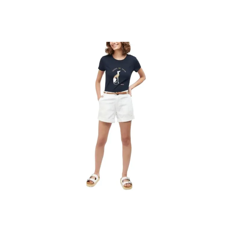 BARBOUR Regular T-Shirt Women's Dark Blue-1