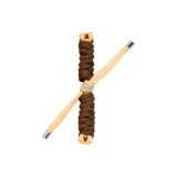Brown & Yellow-Twisted Rope Strap