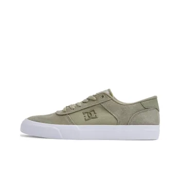 DC Shoes Teknic Anti-Slip Wear-Resistant Low-Top Skateboard Shoes Men's Green