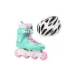 Turquoise+Swift Wind Helmet White L/XL (Head Circumference 59-65cm)