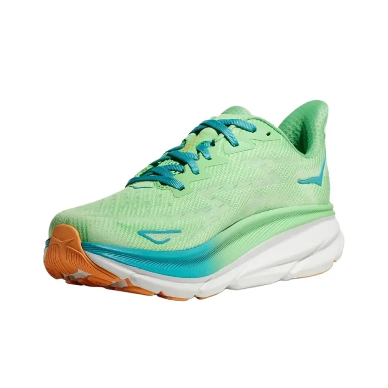 HOKA ONE ONE Clifton 9 Zest Lime Glow-2