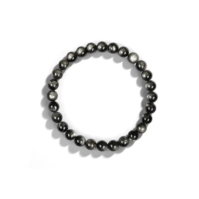 EADDA JEWELRY Obsidian Bracelets Unisex-0