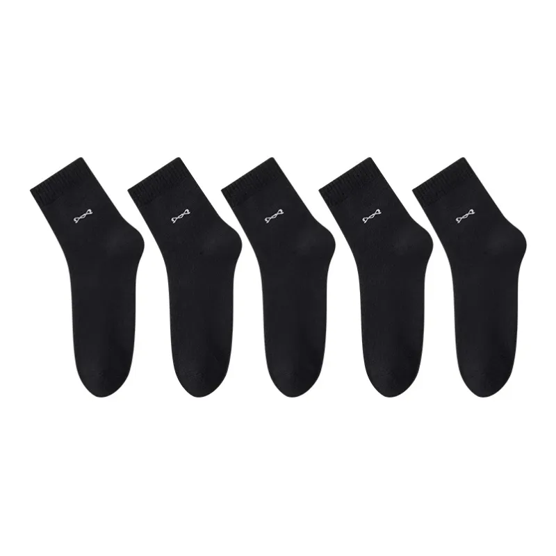 MIIOW Knee High Socks Men's 5 Pack-16