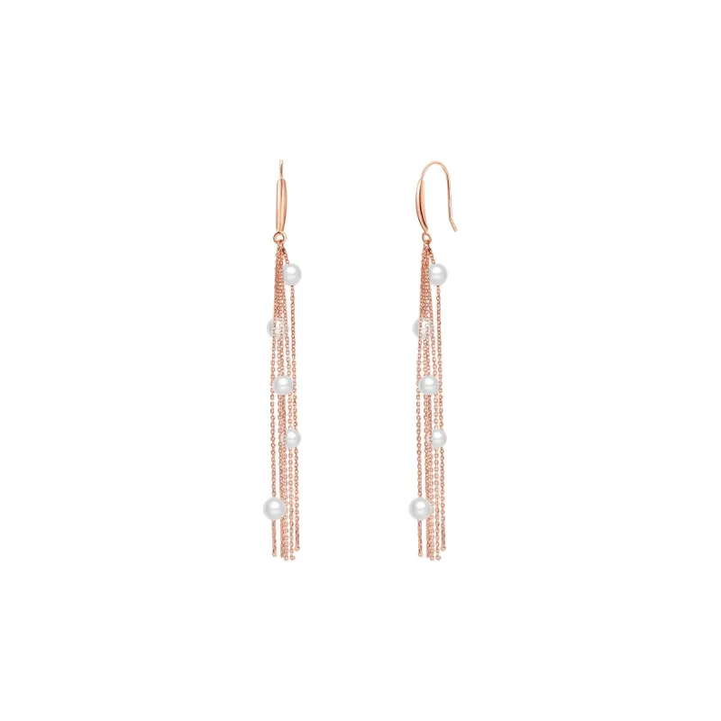 DEMONE 18K Gold Drop Earrings Women's-0