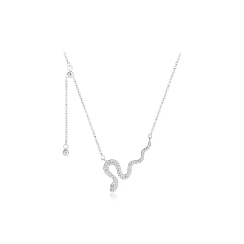 J&KINGLAY S925 Silver Necklaces Women's-4
